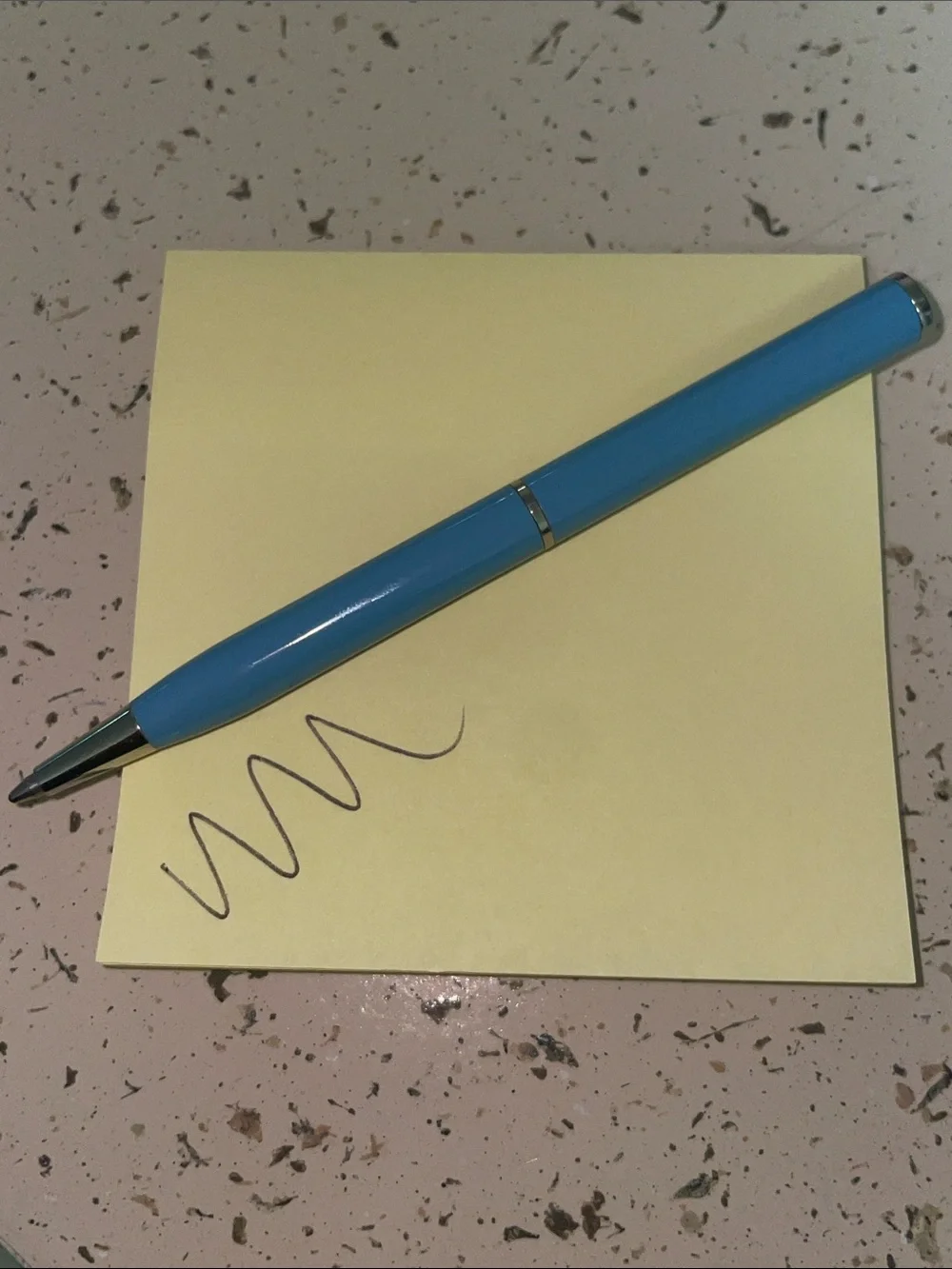 Coach light blue Ballpoint Pen